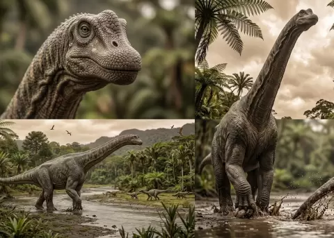 El primer dinosaurio descubierto en el Oriente ecuatoriano.