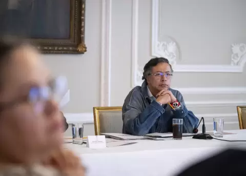 Gustavo Petro, presidente de Colombia.