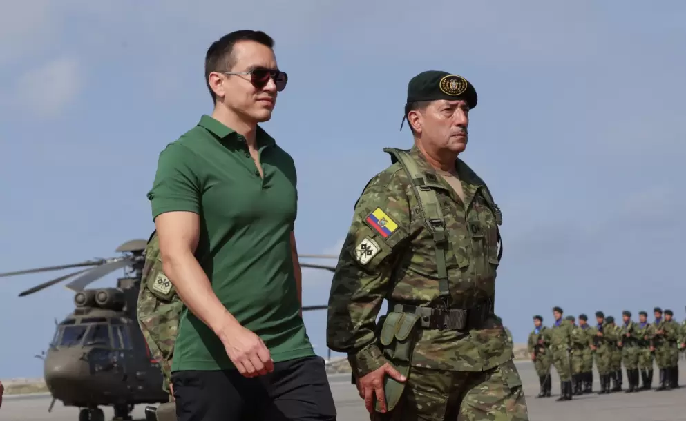 Daniel Noboa declara como pol�tica p�blica el Plan Nacional de Seguridad 2025-2029