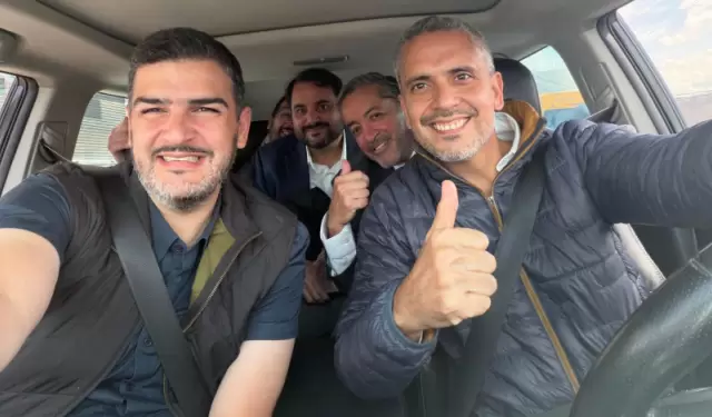 Ra�l Ch�vez, junto al alcalde Guayaquil, Aquiles Alvarez, el 24 de diciembre de 2025.