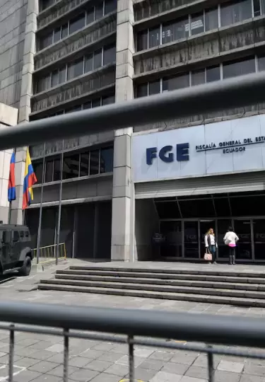 Sede de la Fiscal�a General del Estado, en Quito.