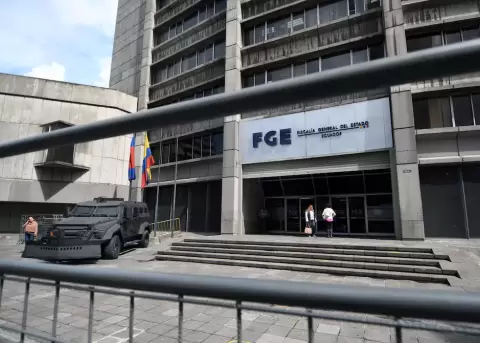 Sede de la Fiscal�a General del Estado, en Quito.