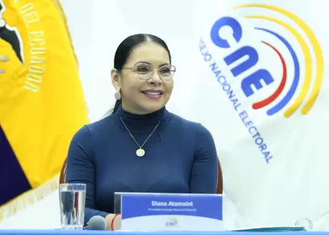 Diana Atamaint, exvocal del CNE.