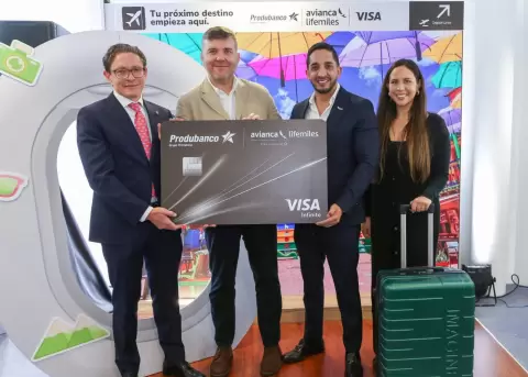 Produbanco lanza nueva tarjeta Avianca Lifemiles Visa Infinite y redefine la experiencia de viaje.
