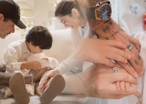 Marc Anthony y Nadia Ferreira agrandan su familia con una nueva hija.