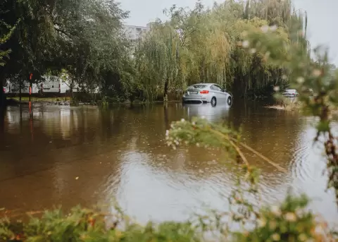 Imagen referencial de inundaciones.