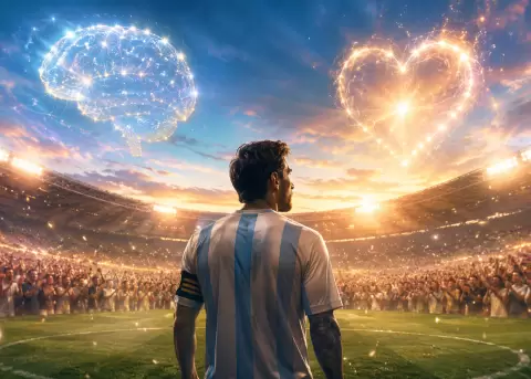La emoci�n de Messi abri� un debate sobre liderazgo y salud mental.
