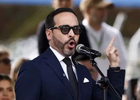 El presidente electo de Colombia, Abelardo de la Espriella, fue captado este 20 de julio, durante el desfile militar del D�a de la Independencia.