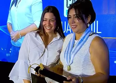 Tatiana Coronel, alcaldesa (s) de Guayaquil.