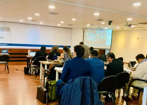 Audiencia de juicio del caso Triple A.