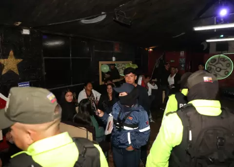 Operativos de control en Quito.