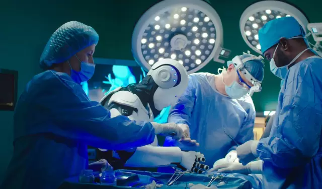 Robots Humanoides operan a un cerdo, un avance entre la tecnolog�a y la medicina.