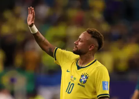 Neymar Jr. se despide de la selecci�n de Brasil.