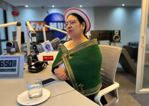 Mariana Yumbay, asamble�sta por Pachakutik.