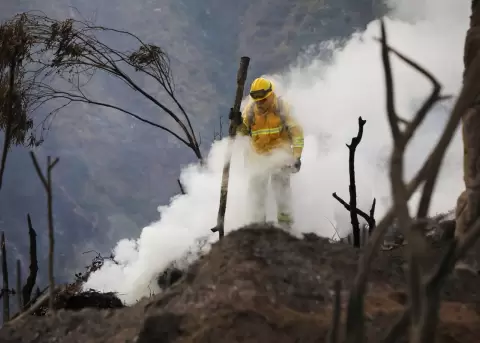 Quito registra un aumento del 300 % en incendios forestales durante la �ltima semana