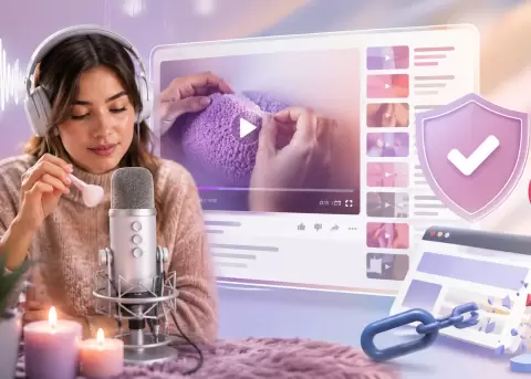 YouTube endurece controles sobre canales ASMR vinculados a contenido sexual externo.