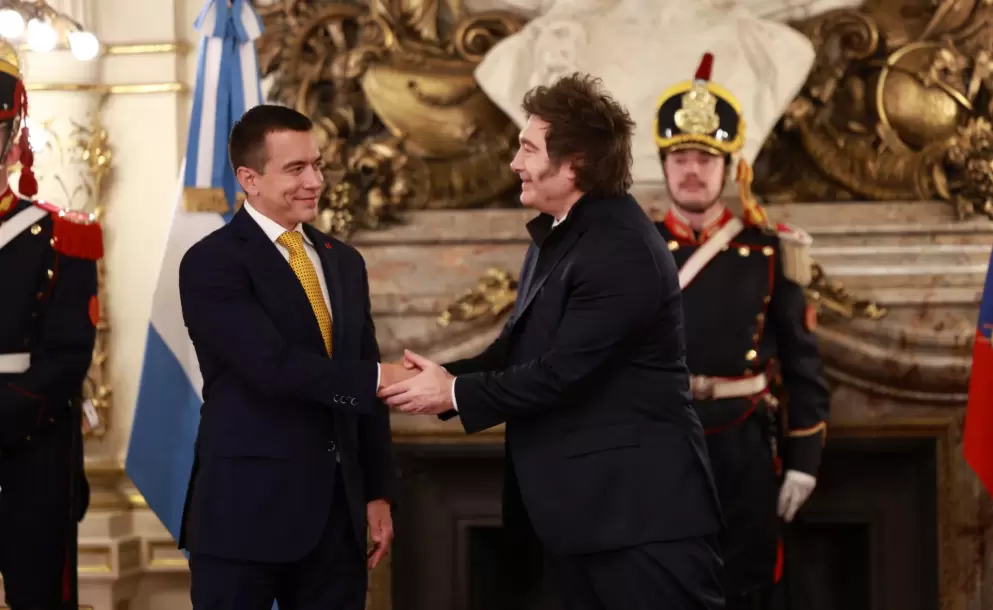 Presidente Milei viaja a Quito para reunirse con Daniel Noboa, esta es la agenda oficial