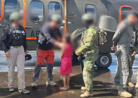 Una ni�a de 10 a�os, presunta v�ctima de trata de personas, fue rescatada en la frontera con Per�.