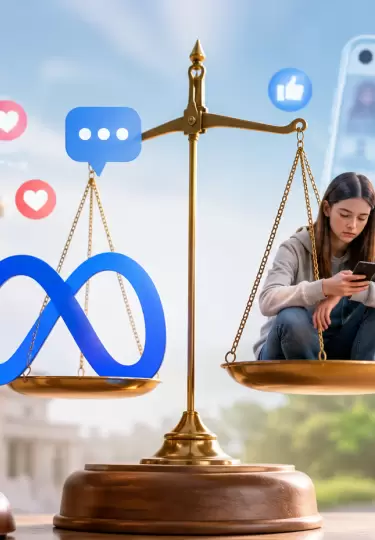 Meta enfrenta juicio por da�os de redes sociales a menores.