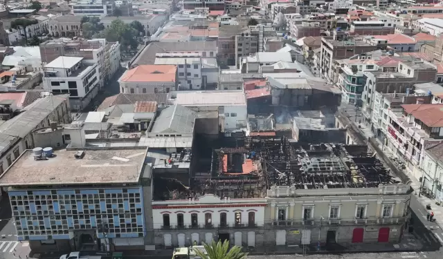 Gobierno activa cr�ditos de emergencia y asistencia humanitaria para damnificados del voraz incendio en Riobamba