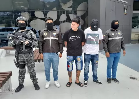 Alias Gato Jeremy fue detenido el 18 de agosto en Pomasqui, en el norte de Quito.