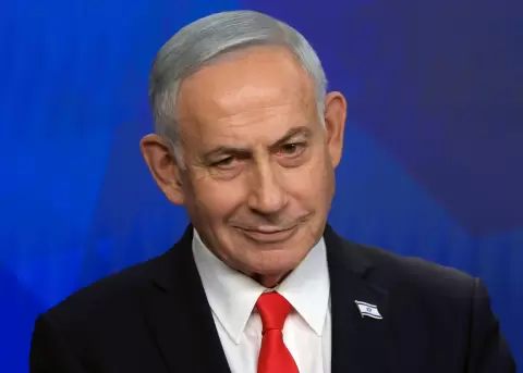 El primer ministro israel�, Benjam�n Netanyahu, durante una rueda de prensa el 15 de junio de 2026 en Jerusal�n.