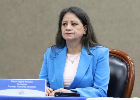 Elena N�jera, consejera del CNE.