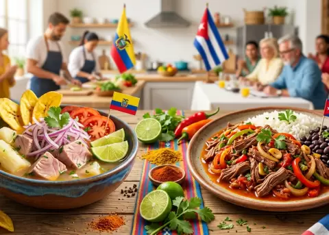 Ecuador lleva el encebollado al Mundial de Comidas organizado por Ibai Llanos.