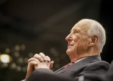 El rey de Noruega, Harald V, que falleci� este viernes, fotografiado el 4 de febrero de 2026 en Oslo.