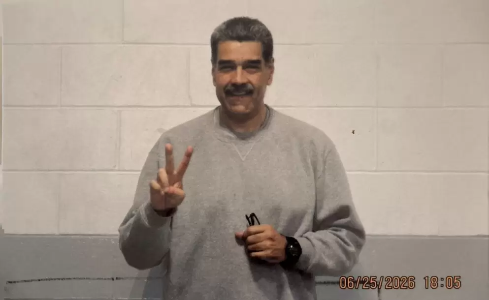 Maduro publica nuevas fotos desde la c�rcel en Nueva York: 