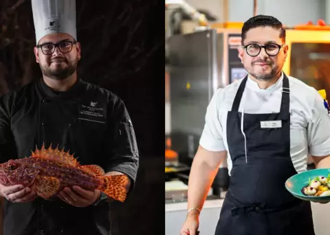 El Chef Patricio Mata de Ra�ces y el Chef Luis Fernando C�rdenas nos cuentan qu� tienen preparado para la Cena de La Rosa.
