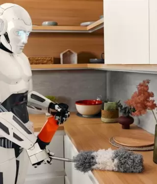 Empresas en Estados Unidos contratan robots para la limpieza del hogar.