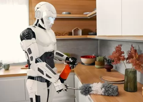 Empresas en Estados Unidos contratan robots para la limpieza del hogar.