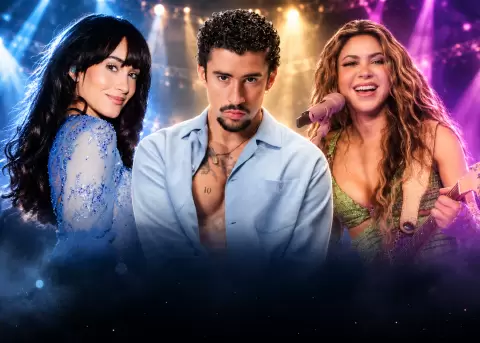 Shakira, Bad Bunny, Aitana y Karol G lideraron una noche hist�rica.