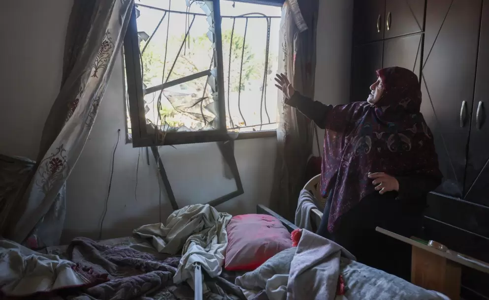 Nueve muertos y 13 heridos en ataques israel�es contra un edificio y un veh�culo en el sur del L�bano