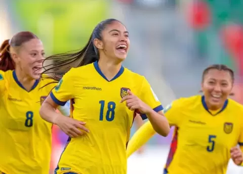 Ecuador clasifica por primera vez en su historia al Mundial Sub-20 femenino.