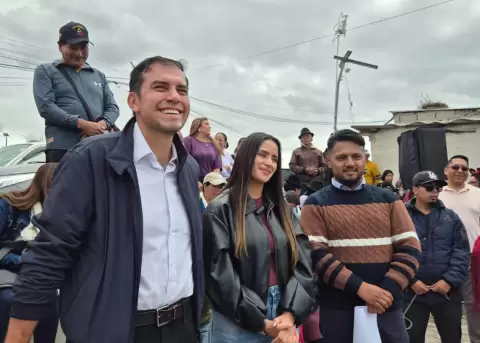 Harold Burbano, candidato a la Alcald�a de Quito por ADN.