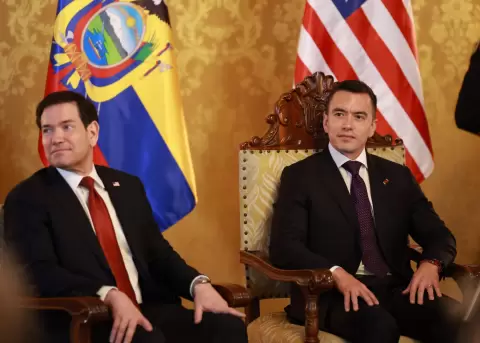 Marco Rubio lleg� a Ecuador.