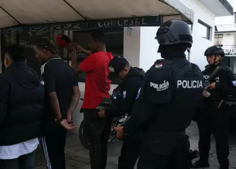 Polic�as y militares ejecutaron el operativo Pandora en Quito, el 09 de septiembre de 2026.