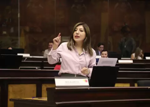 In�s Alarc�n, asamble�sta por ADN.