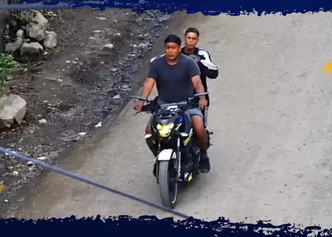 Sospechosos de atentar contra polic�as en Monte Sina�, en Guayaquil.