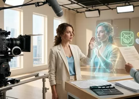 La inteligencia artificial redefine las reglas para artistas y creadores en Espa�a.