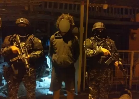 14 detenidos durante un operativo en El Oro.
