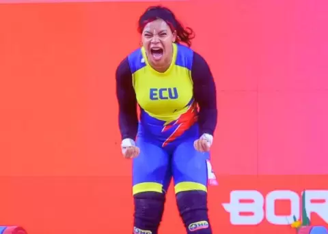 Angie Palacios regresa a las competencias internacionales y consigue medalla para Ecuador.