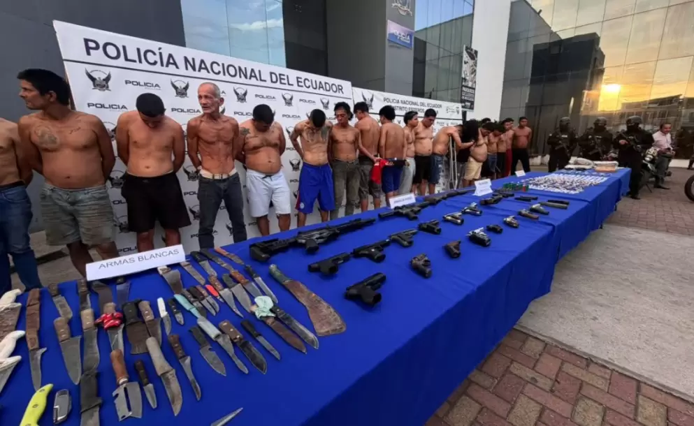 Toque de queda deja 25 aprehendidos en Guayas.