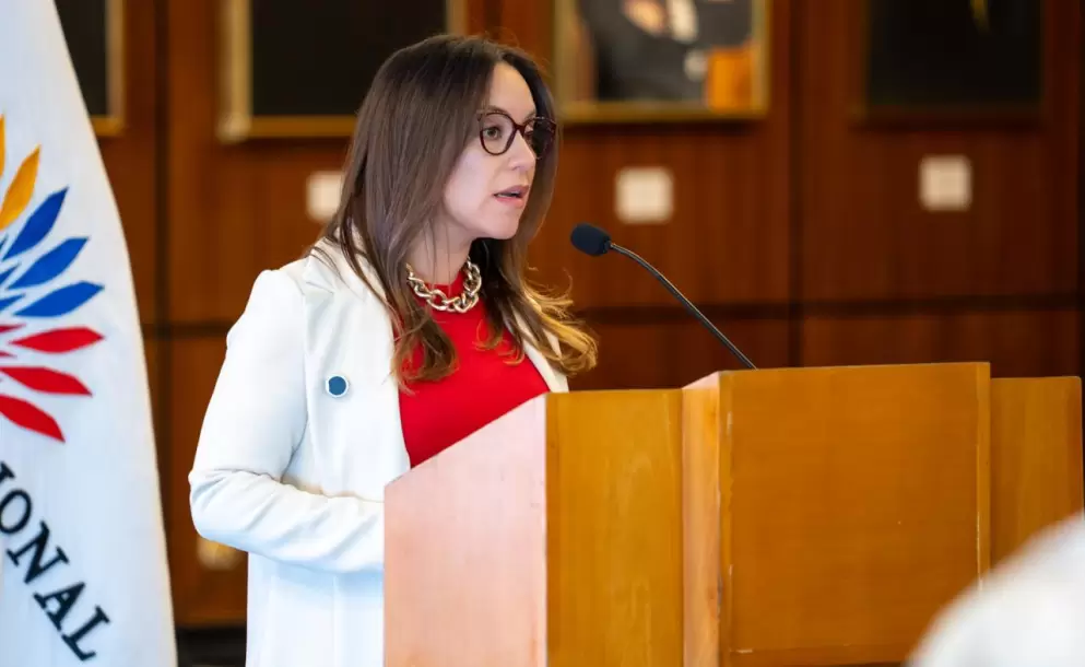 La Asamblea Nacional prepara un protocolo para reglamentar las intervenciones en el Pleno, anuncia la presidenta Mishel Mancheno
