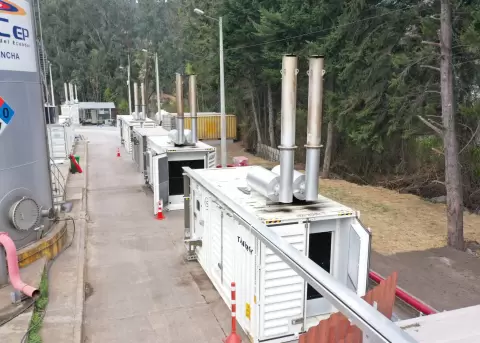 Incorporaci�n de 55 megavatios de generaci�n t�rmica al sistema nacional interconectado.