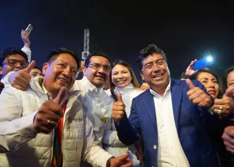 Jorge Yunda, precandidato a la Alcald�a de Quito.