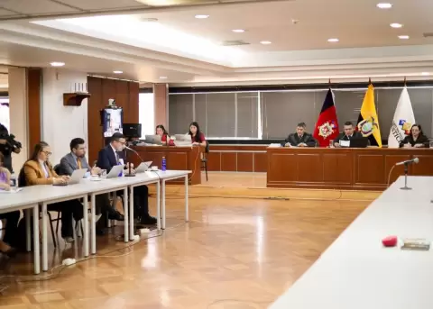 Audiencia de suspensi�n condicional de la pena en el caso Sinohydro.