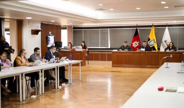 Audiencia de suspensi�n condicional de la pena en el caso Sinohydro.